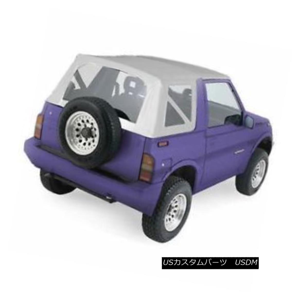 幌・ソフトトップ Suzuki / Sidekick Soft Top 1986-1994 OEM Replacement White Smittybilt 98752 スズキ/サイドキックソフトトップ1986-1994 OEM Replacement White Smittybilt 98752 【並行輸入品】 45,012円