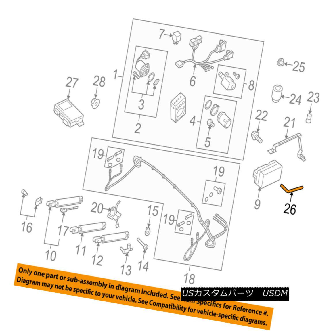 幌・ソフトトップ AUDI OEM 10-17 A5 Quattro Motor-Convertible/soft Top-Emergency Handle 8F0875705 AUDI OEM 10-17 A5クワトロ・モータ・コンバーチブル/ソフト・トップ・緊急ハンドル8F0875705 【並行輸入品】