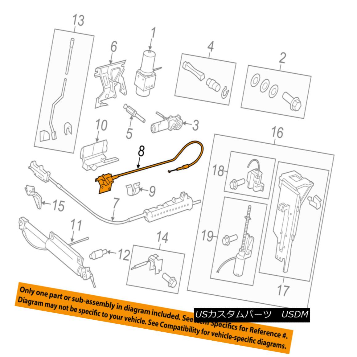 幌・ソフトトップ PORSCHE OEM 99-13 911 Motor-Convertible/soft Top-Lock Cable 99656106501 PORSCHE OEM 99-13 911モーター・コンバーチブル/ソフト・トップロック・ケーブル99656106501 【並行輸入品】