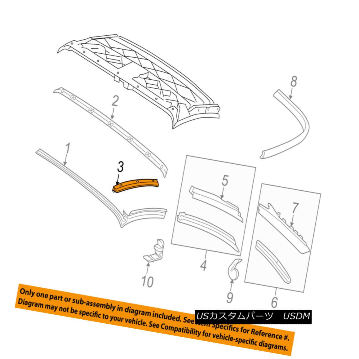 幌・ソフトトップ PORSCHE OEM 08-13 911 Convertible/soft Top-Front Mount Right 99656152800 PORSCHE OEM 08-13 911変換可能/ so ftトップフロントマウント右99656152800 【並行輸入品】