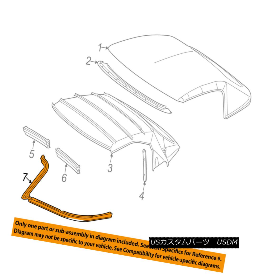 幌・ソフトトップ Chevrolet GM OEM 14-17 Corvette Convertible/soft Top-Lower Seal 22859616 Chevrolet GM OEM 14-17コルベット・コンバーチブル/ so ftトップ・ロア・シール22859616 【並行輸入品】