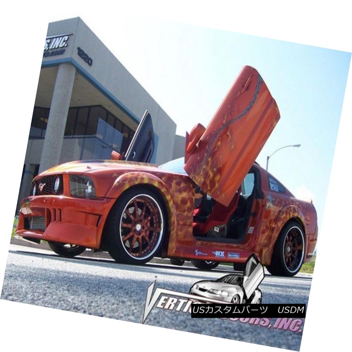 ガルウィングキット BRAND NEW VERTICAL DOORS INC LAMBO DOOR KIT FOR FORD MUSTANG 2005-2008 ALL ブランド新垂直ドアINCラムボドア用キットFORD MUSTANG 2005-2008 ALL 【並行輸入品】