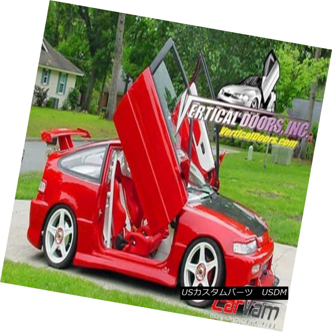 ガルウィングキット Vertical Doors - Vertical Lambo Door Kit For Honda Civic / CRX 1988-91 HB/4DR 垂直ドア - ホンダシビック/ CRX 1988-91 HB / 4DR用の垂直型ランボルギーニドアキット 【並行輸入品】