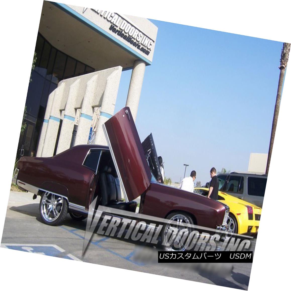 ガルウィングキット Vertical Doors Inc. Bolt-On Lambo Kit for Chevrolet Monte Carlo 70-72 Vertical Doors Inc.シボレーモンテカルロ70-72用ボルトオンランボキット 【並行輸入品】