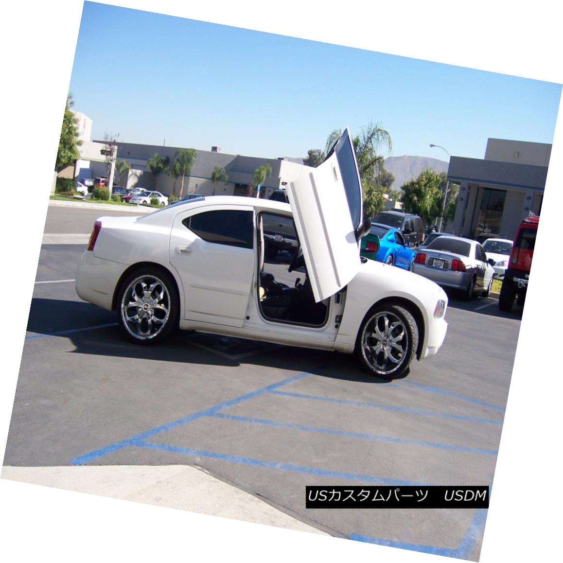 ガルウィングキット 2005-2010 Dodge Charger Bolt-on Vertical Lambo Doors NO WELDING/ DIRECT BOLT-ON 2005-2010 Dodge Chargerボルトオン式垂直ランボルフトドア無し/直接ボルトオン 【並行輸入品】
