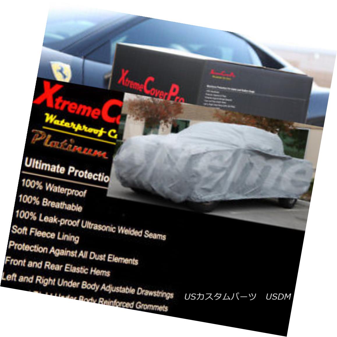 カーカバー 2016 2017 2018 FORD F250 F350 CREW CAB 8FT BED LWB WATERPROOF CAR COVER - GREY 2016 2017 2018フォードF250 F350クルーキャブ8FTベッドLWB防水カーカバー - グレー 【並行輸入品】