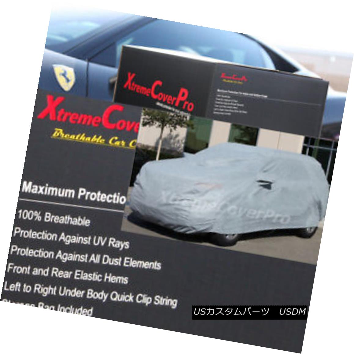 カーカバー 2016 2017 2018 MAZDA CX-9 BREATHABLE CAR COVER W MIRROR POCKET - GREY 2016 2017 2018 MAZDA CX-9ブレージカルカーカバー ミラーポケット - グレー