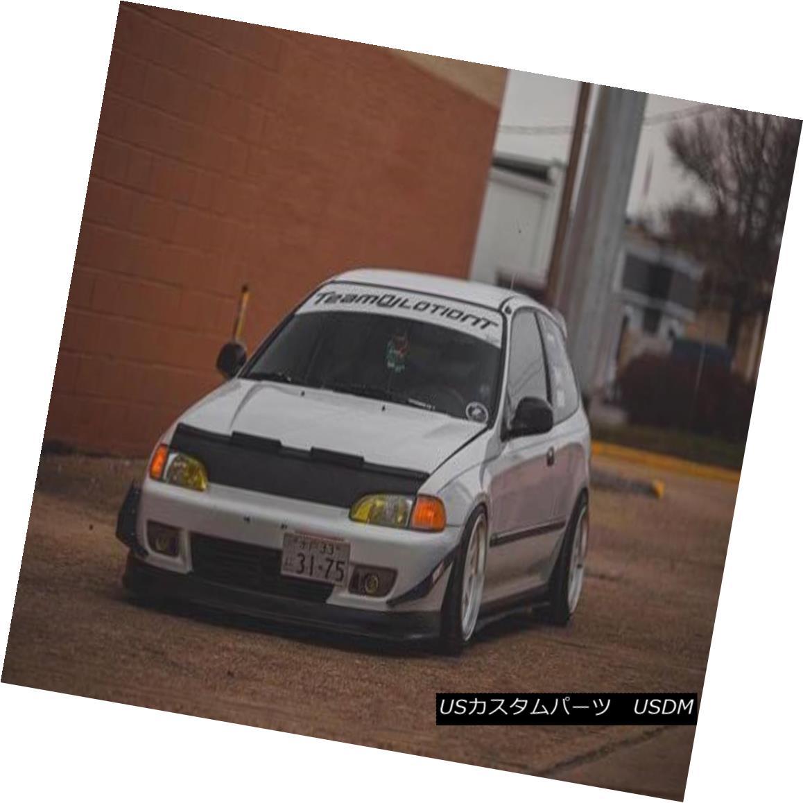 EF シビックシャトル ノーズブラ 社外品 CIVIC刺繍 格子柄 楽天市場】フルブラ ノーズブラ Car Hood Bonnet Mask Bra in CARBON +