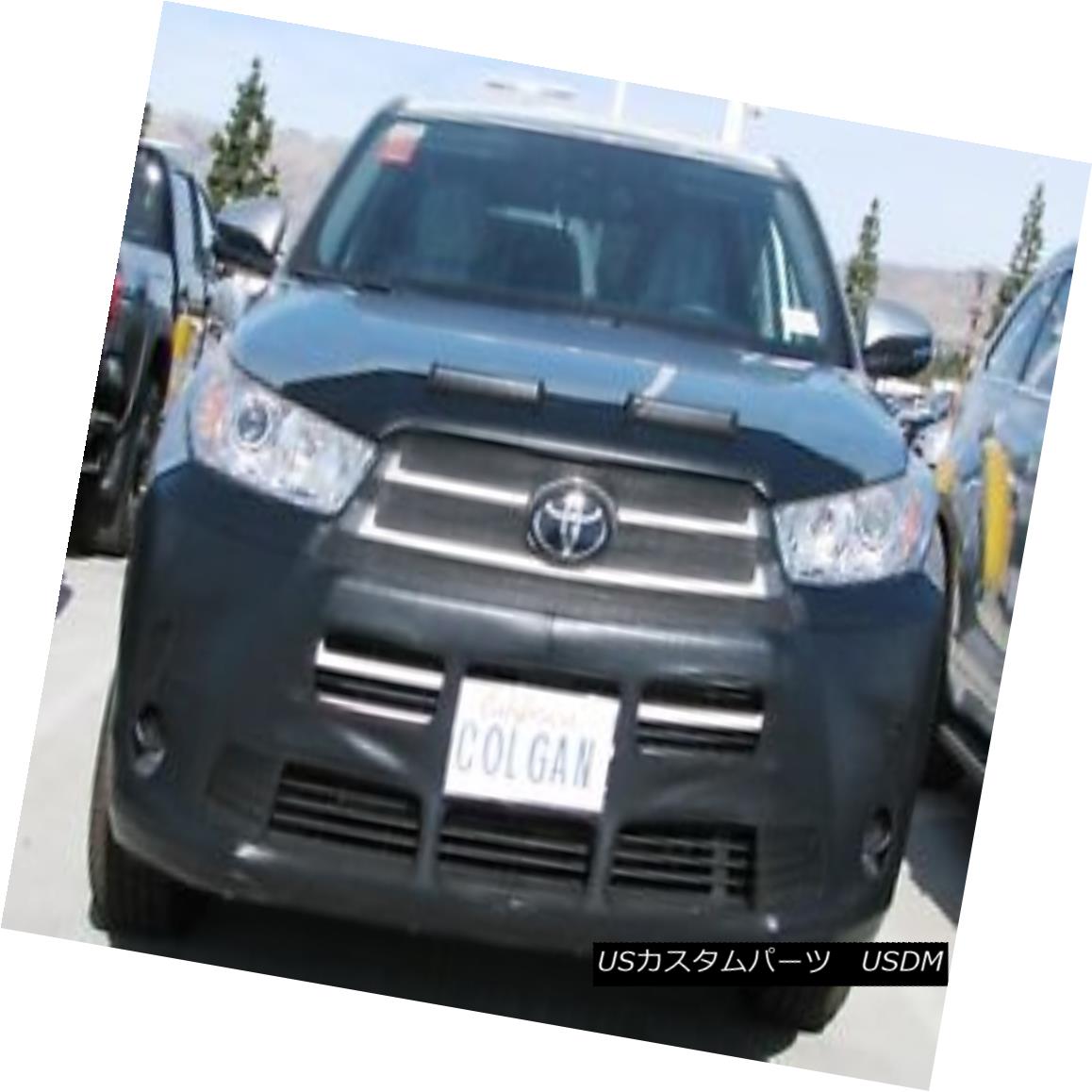 フルブラ ノーズブラ Colgan Front End Mask Bra 2pc Fits Toyota Highlander LE, XLE & Lim. 17-18 W/TAG コルガンフロントエンドマスクブラ2pcトヨタハイランダーLE、XLE＆amp; Lim。 17?18W / TAG 【並行輸入品】