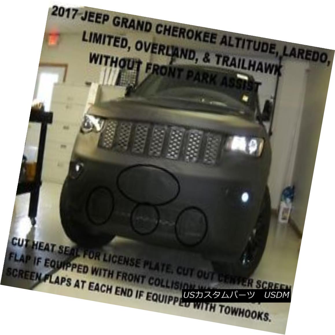 フルブラ ノーズブラ Lebra Front End Mask Bra Fits 2017-2018 Jeep Grand Cherokee Lim.,Laredo,w/o park Lebraフロントエンドマスクブラフィット2017-2018 Jeep Grand Cherokee Lim。、Laredo、o park 【並行輸入品】