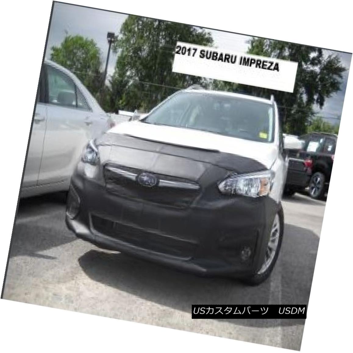 フルブラ ノーズブラ Lebra Front End Mask Cover Bra Fits Subaru Impreza 2017-2018 17-18 LebraフロントエンドマスクカバーブラはSubaru Impreza 2017-2018 17-18に適合 【並行輸入品】