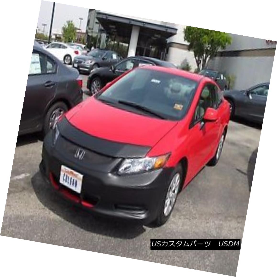 フルブラ ノーズブラ Colgan Front End Mask Bra 2pc.Fits Honda Civic Cpe DX,LX,EX 12-2013 W/O Licens Colganフロントエンドマスクブラ2pc.FitsホンダシビックCpe DX、LX、EX 12-2013 W / Oライセンス 【並行輸入品】