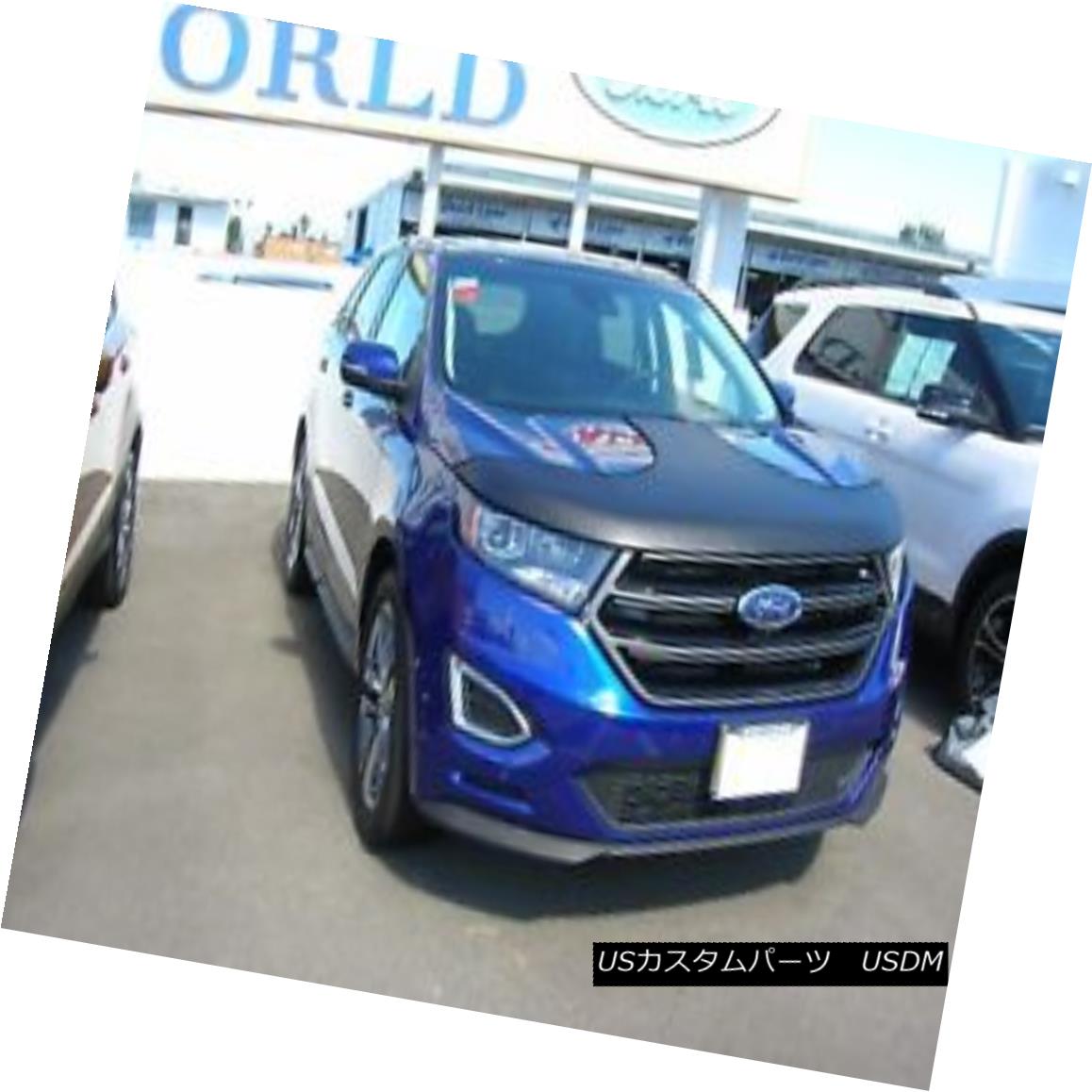 フルブラ ノーズブラ Colgan T-Style Hood Bra Mask Fits 2015 2016 Ford Edge Sport SE, SEL &amp; Titanium コルガンT-スタイルフードブラッドマスクは2015年にフィット2016 Ford Edge Sport SE、SEL＆amp; amp; チタン 【並行輸入品】｜カスタムパーツ WORLD倉庫