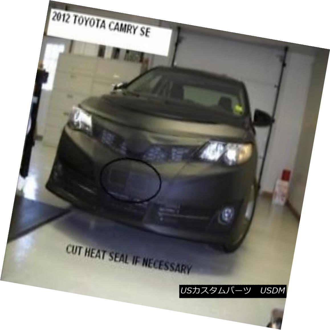 フルブラ ノーズブラ Lebra Front End Mask Cover Bra Fits Toyota Camry SE only 2012-2014 12 13 14 LebraフロントエンドマスクカバーブラはトヨタカムリSEにのみ適合2012-2014 12 13 14 【並行輸入品】