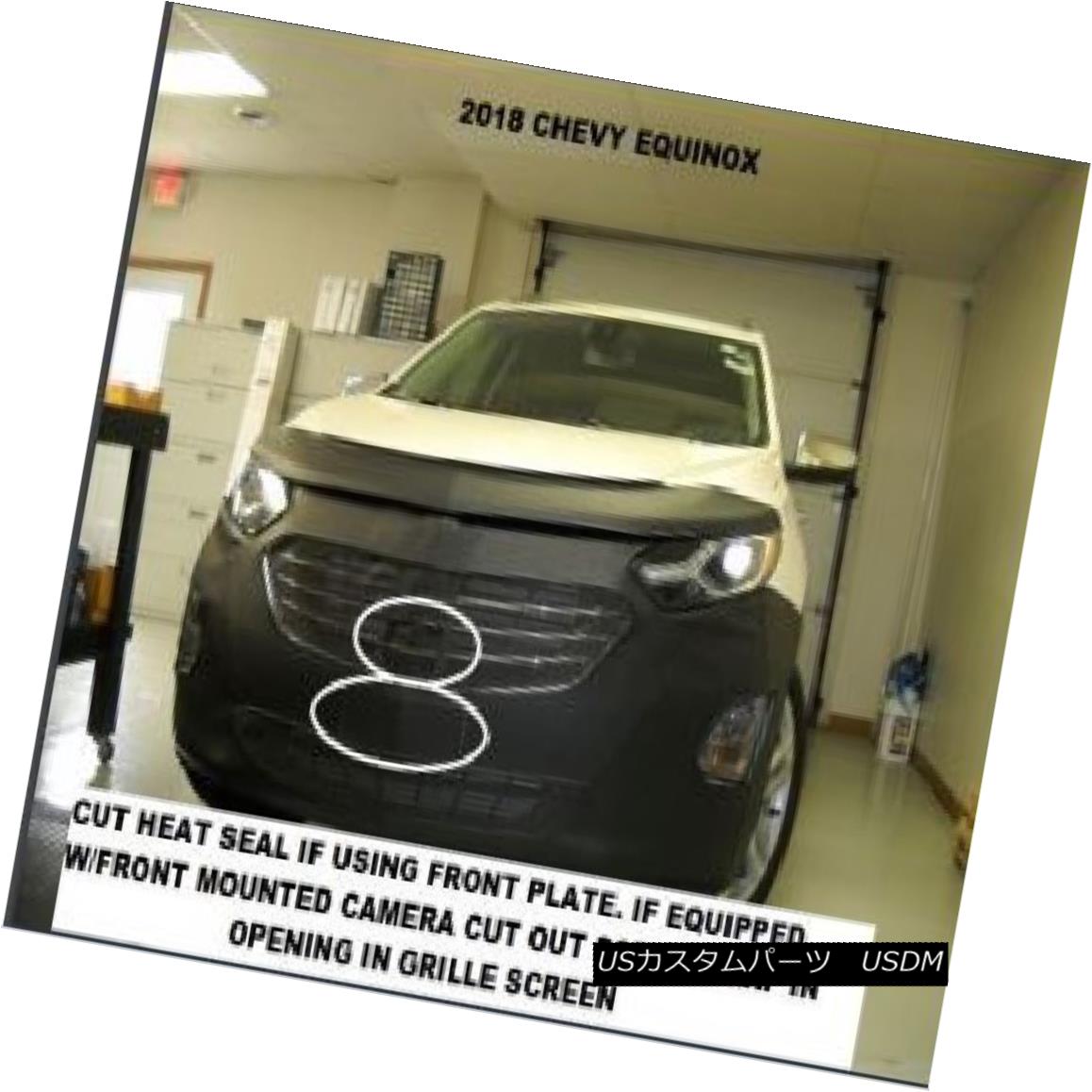 フルブラ ノーズブラ Lebra Front Mask Cover Bra Fits Chevy Equinox 2018 18 LebraフロントマスクカバーブラはChevy Equinox 2018 18に適合 【並行輸入品】