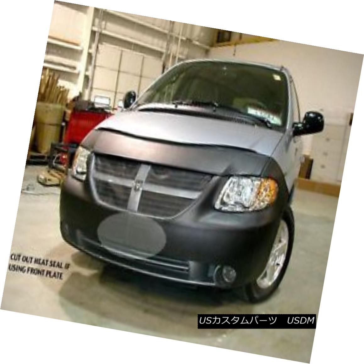 フルブラ ノーズブラ Lebra Front End Cover Bra Mask DODGE CARAVAN w/fogs,2005 2006 2007 LebraフロントエンドカバーブラスマスクDODGE CARAVAN w / fogs、2005 2006 2007 【並行輸入品】