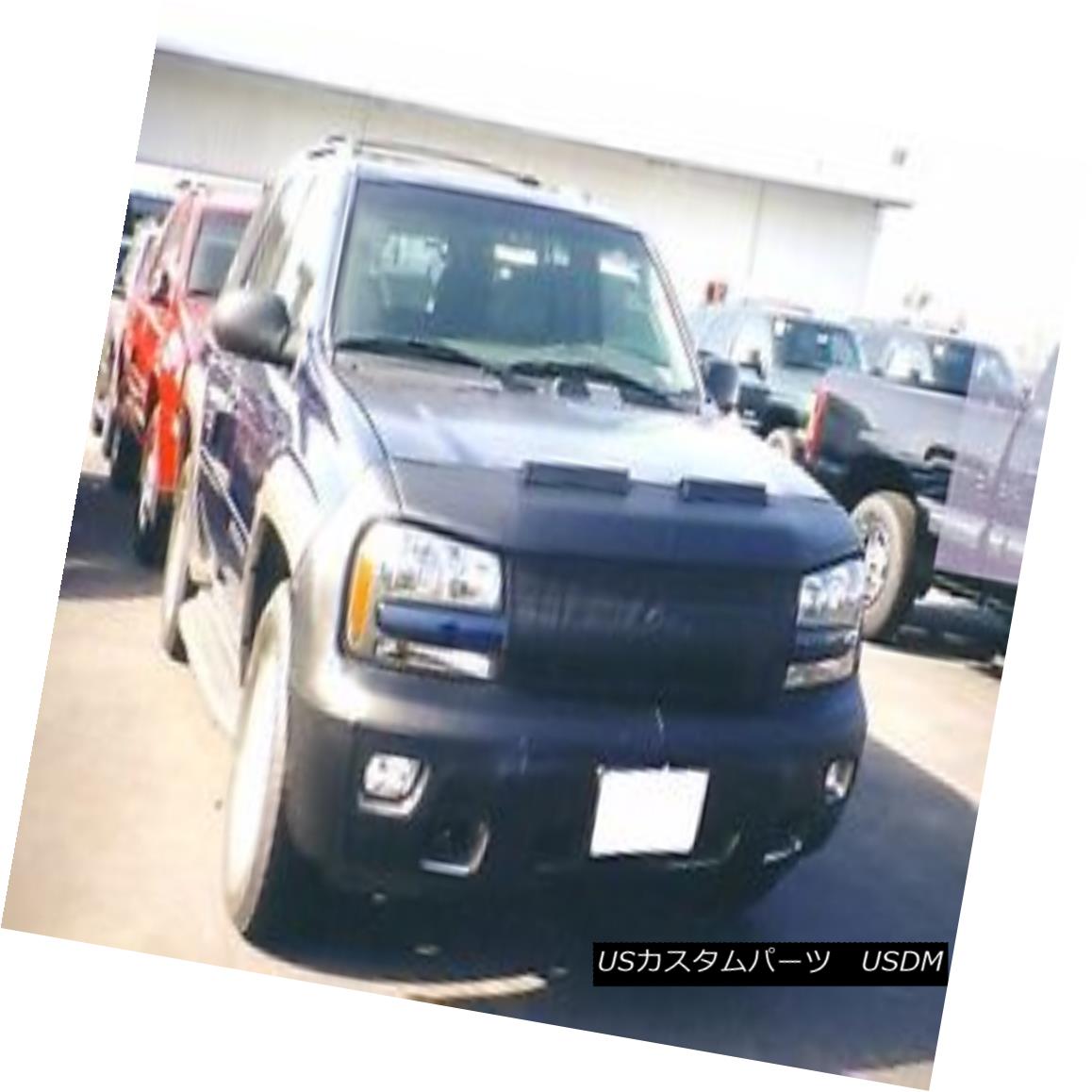フルブラ ノーズブラ Colgan Front End Mask Bra 2pc. Fits Chevy Trailblazer 2002-2007 Without License コルガンフロントエンドマスクブラ2pc ライセンスなしでChevy Trailblazer 2002-2007に合う 【並行輸入品】