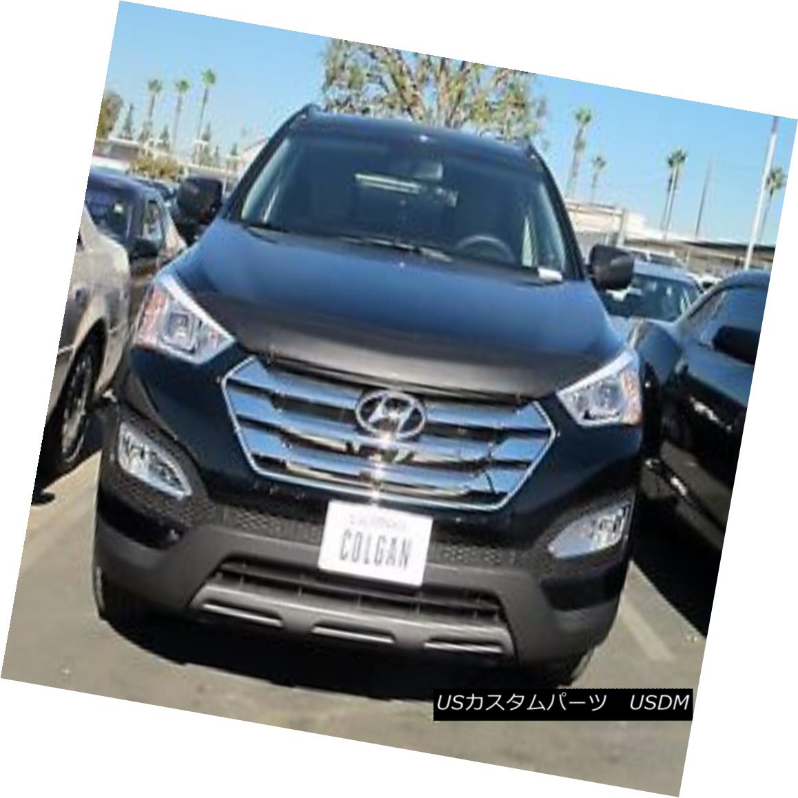 フルブラ ノーズブラ Colgan Front End Mask Bra 2pc. Fits Hyundai Sante Fe Sport 2013-2015 W/Tag コルガンフロントエンドマスクブラ2pc Hyundai Santa Fe Sport 2013-2015 W / Tagに適合 【並行輸入品】|カスタムパーツ WORLD倉庫