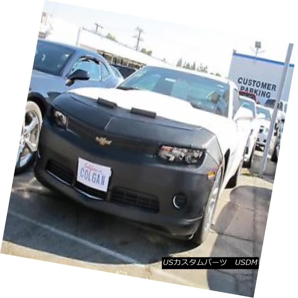 フルブラ ノーズブラ Colgan Front End Mask Bra 2pc. Fits Chevy Camaro LS,LT Coupe 2014-15 w/License コルガンフロントエンドマスクブラ2pc 適合するシボレーカマロLS、LTクーペ2014-15 w /ライセンス 【並行輸入品】
