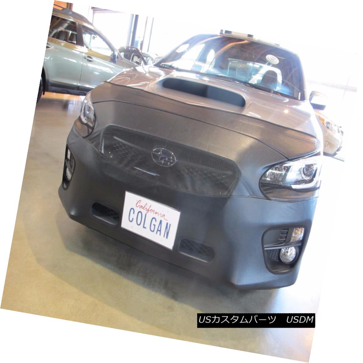 フルブラ ノーズブラ Colgan Front End Mask Bra 2pc. Fits Subaru WRX Premium & Lim. 2015-18 4DR. W/Tag コルガンフロントエンドマスクブラ2pc スバルWRXプレミアム＆amp; Lim。 4DR。 W /タグ 【並行輸入品】