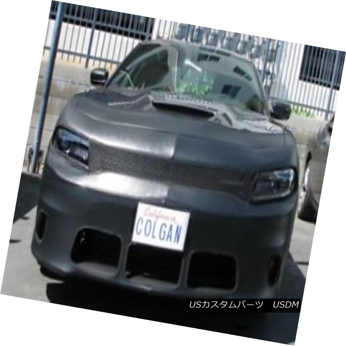 フルブラ ノーズブラ Colgan Front End Mask Bra 2pc. Fits Dodge Charger R/T Scat Pack 2015-2018 W/Lic コルガンフロントエンドマスクブラ2pc Dodge Charger R / Tスキャットパック2015-2018 W / Licに適合 【並行輸入品】｜カスタムパーツ WORLD倉庫