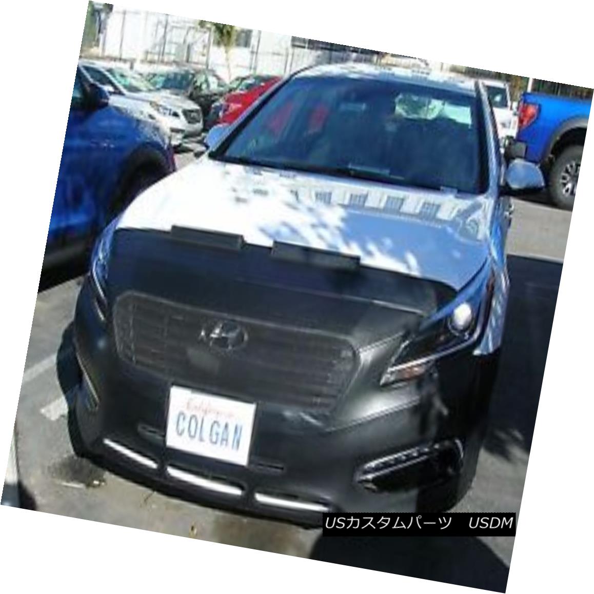 フルブラ ノーズブラ Colgan Front End Mask Bra 2pc. Fits Hyundai Sonata & Hybrid 15-2016 W/O Tag コルガンフロントエンドマスクブラ2pc 現代ソナタ＆amp; ハイブリッド15-2016 W / Oタグ 【並行輸入品】