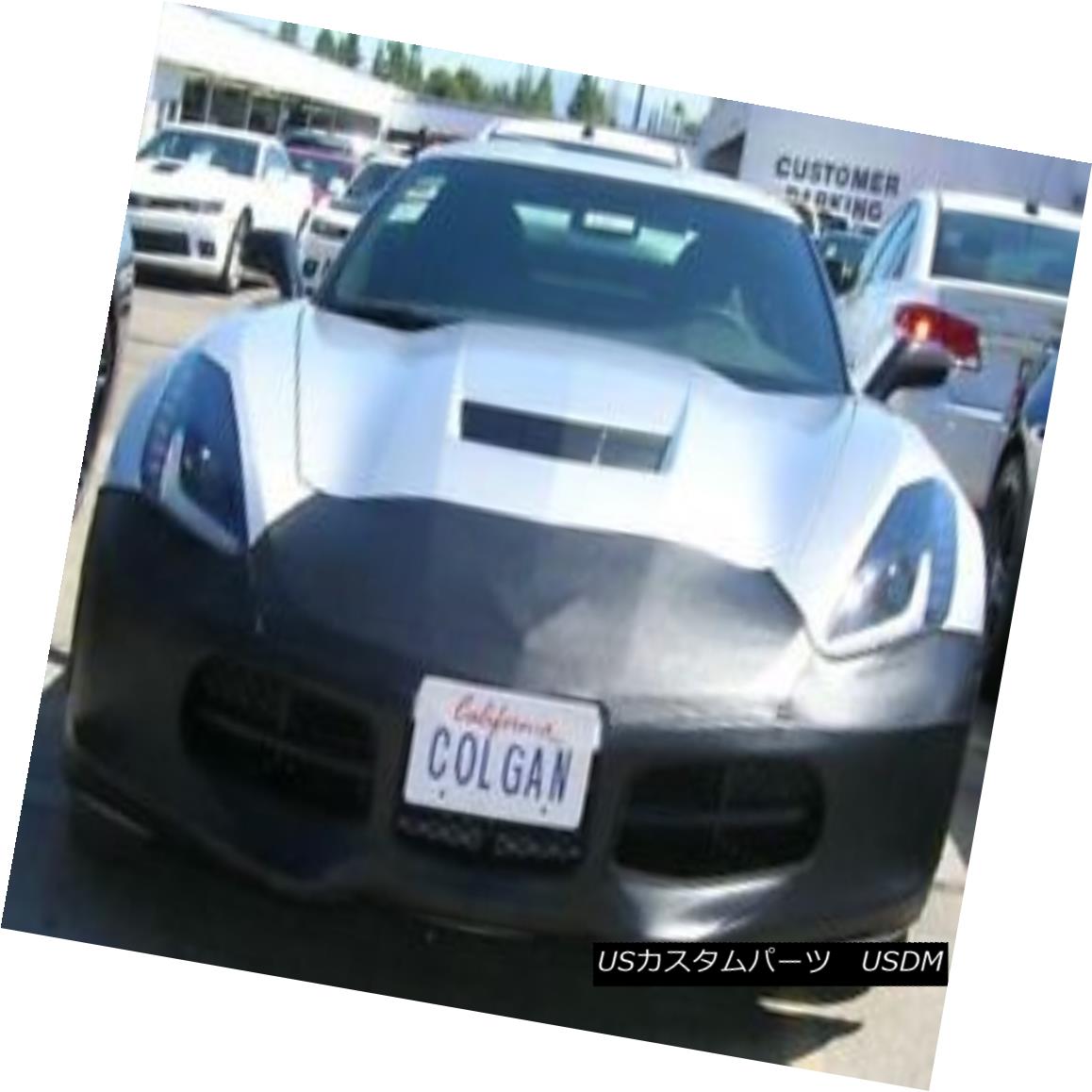 フルブラ ノーズブラ Colgan Front End Mask Bra 2pc. Fits 2014-2017 Chevy Corvette Stingray W/O Licen コルガンフロントエンドマスクブラ2pc 2014-2017 Chevy Corvette Stingray W / Oライセンスに適合 【並行輸入品】