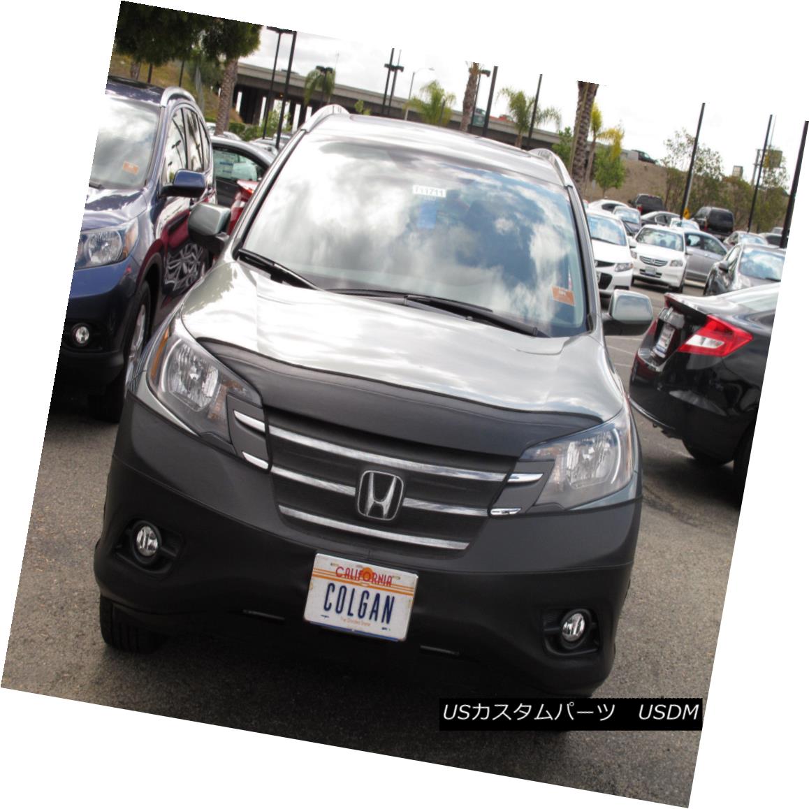 フルブラ ノーズブラ Colgan Front End Mask Bra 2pc. Fits Honda CRV LX,EX & EX-L 2012-2014 w/License コルガンフロントエンドマスクブラ2pc ホンダCRV LX、EX＆amp; EX-L 2012-2014ライセンス付き 【並行輸入品】
