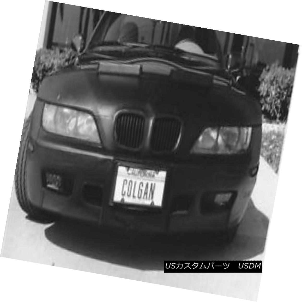 フルブラ ノーズブラ Colgan Front End Mask Bra 2pc. Fits BMW Z3, 1.9 Roadster 1996-98 W/O Front TAG コルガンフロントエンドマスクブラ2pc BMW Z3、1.9ロードスター1996-98 W / OフロントTAGに適合 【並行輸入品】