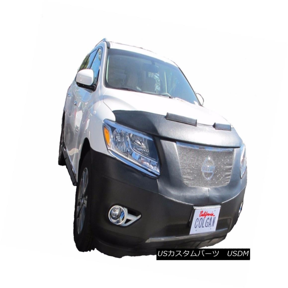 フルブラ ノーズブラ Colgan Front End Mask Bra 2pc. Fits Nissan Pathfinder S,SL,SV SUV 13-15 W/O Tag コルガンフロントエンドマスクブラ2pc 日産パスファインダーS、SL、SV SUV 13-15 W / Oタグに適合 【並行輸入品】