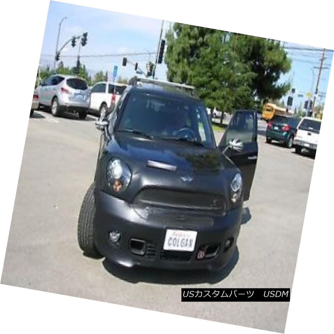 フルブラ ノーズブラ Colgan Front End Mask Bra 2pc. Fits 13-16 MINI Cooper Countryman JCW W/O License コルガンフロントエンドマスクブラ2pc フィット13-16 MINI Cooper Countryman JCW W / Oライセンス 【並行輸入品】