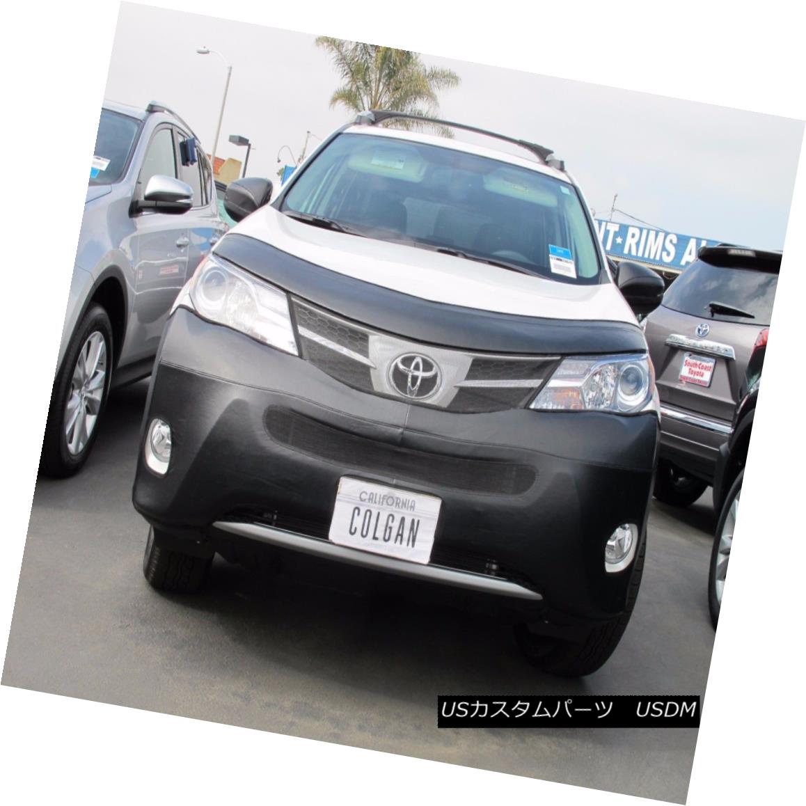 フルブラ ノーズブラ Colgan Front End Mask Bra 2pc. Fits Toyota RAV4 LE,XLE &Lim 2013-15 W/OLic.Plate コルガンフロントエンドマスクブラ2pc トヨタRAV4 LE、XLE＆Limにフィット2013年W / OLic.Plate 【並行輸入品】