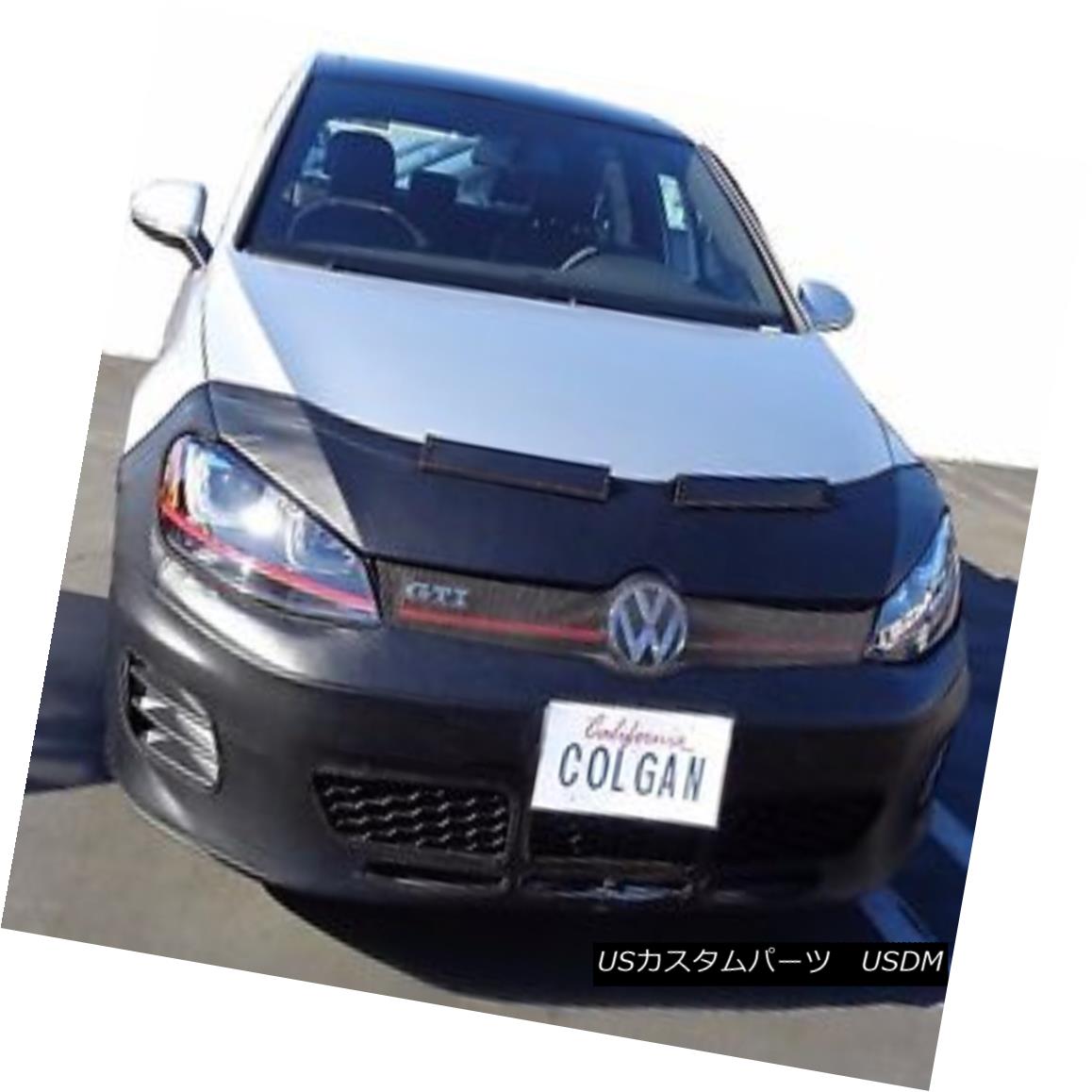 フルブラ ノーズブラ Colgan Front End Mask Bra 2pc.Fits VW GTI 2015-2016 With Lic.Plate, W/Sensors コルガンフロントエンドマスクブラ2pc.Fits VW GTI 2015-2016 Lic.Plate、W / Sensors 【並行輸入品】