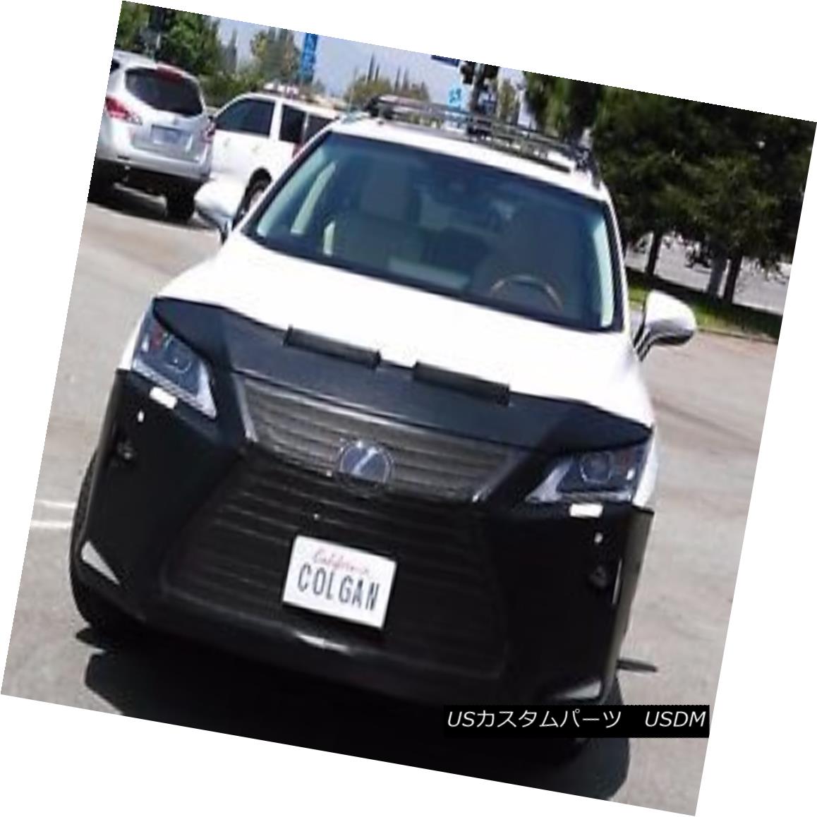 フルブラ ノーズブラ Colgan Front End Mask Bra 2pc Fits 16-17 Lexus RX350 & RX450H Without Lics Plate コルガンフロントエンドマスクブラ2pcは16-17 Lexus RX350に適合します。 ライセンスプレートなしのRX450H 【並行輸入品】