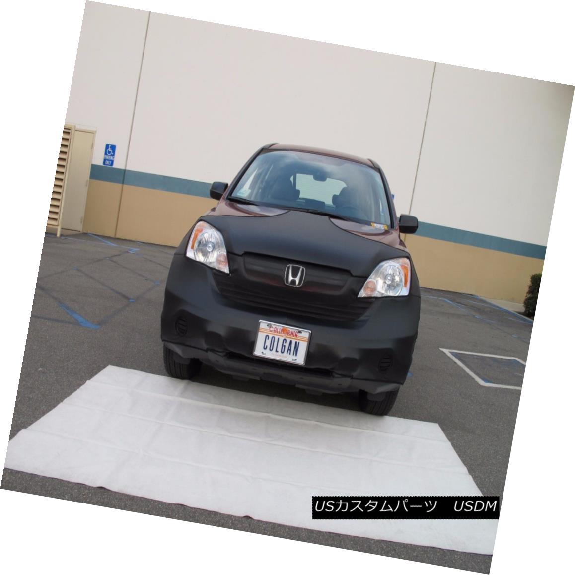 フルブラ ノーズブラ Colgan Front End Mask Bra 2pc. Fits Honda CRV 2007-2009 W/Lic Plate コルガンフロントエンドマスクブラ2pc ホンダCRV 2007-2009 W / Lic Plateに適合 【並行輸入品】