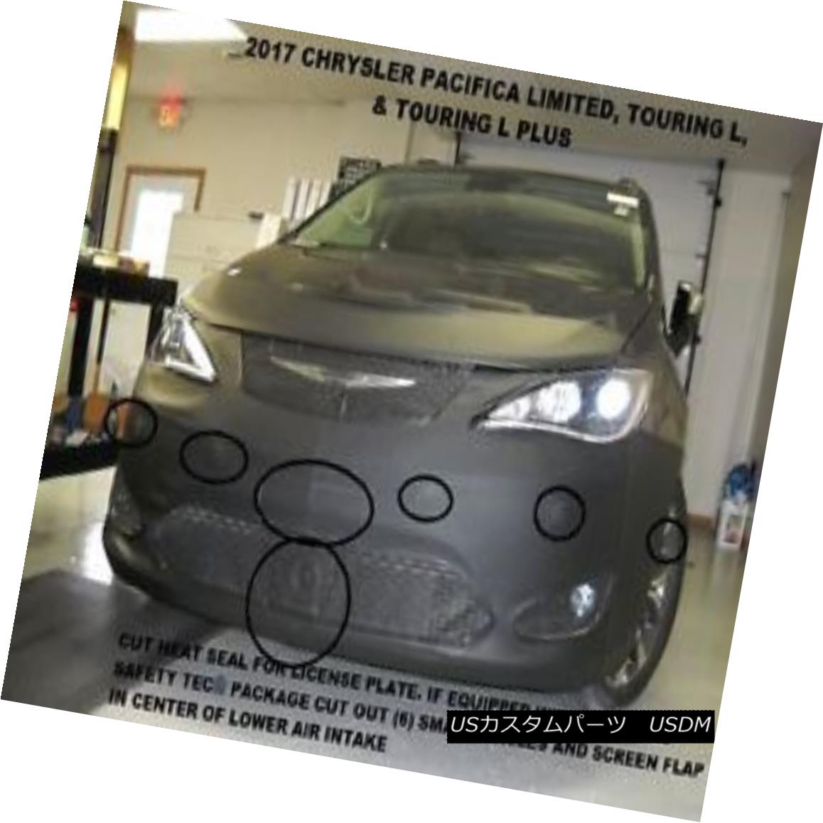 フルブラ ノーズブラ Lebra Front End Mask Cover Bra Fits 17-18 Chrysler Pacifica Limited &amp; Touring L Lebraフロントエンドマスクカバーブラフィット17-18 Chrysler Pacifica Limited＆amp; ツーリングL 【並行輸入品】｜カスタムパーツ WORLD倉庫 40,684円