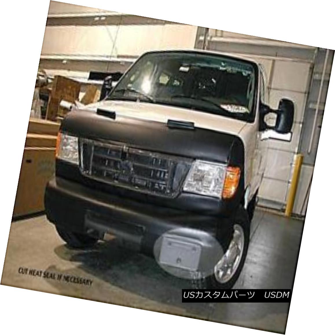 フルブラ ノーズブラ Lebra Front End Mask Cover Bra Fits Ford Econo Van With Chrome Bumper 2005-2007 LebraフロントエンドマスクカバーブラはFord Econo VanとChrome Bumper 2005-2007を合わせます 【並行輸入品】
