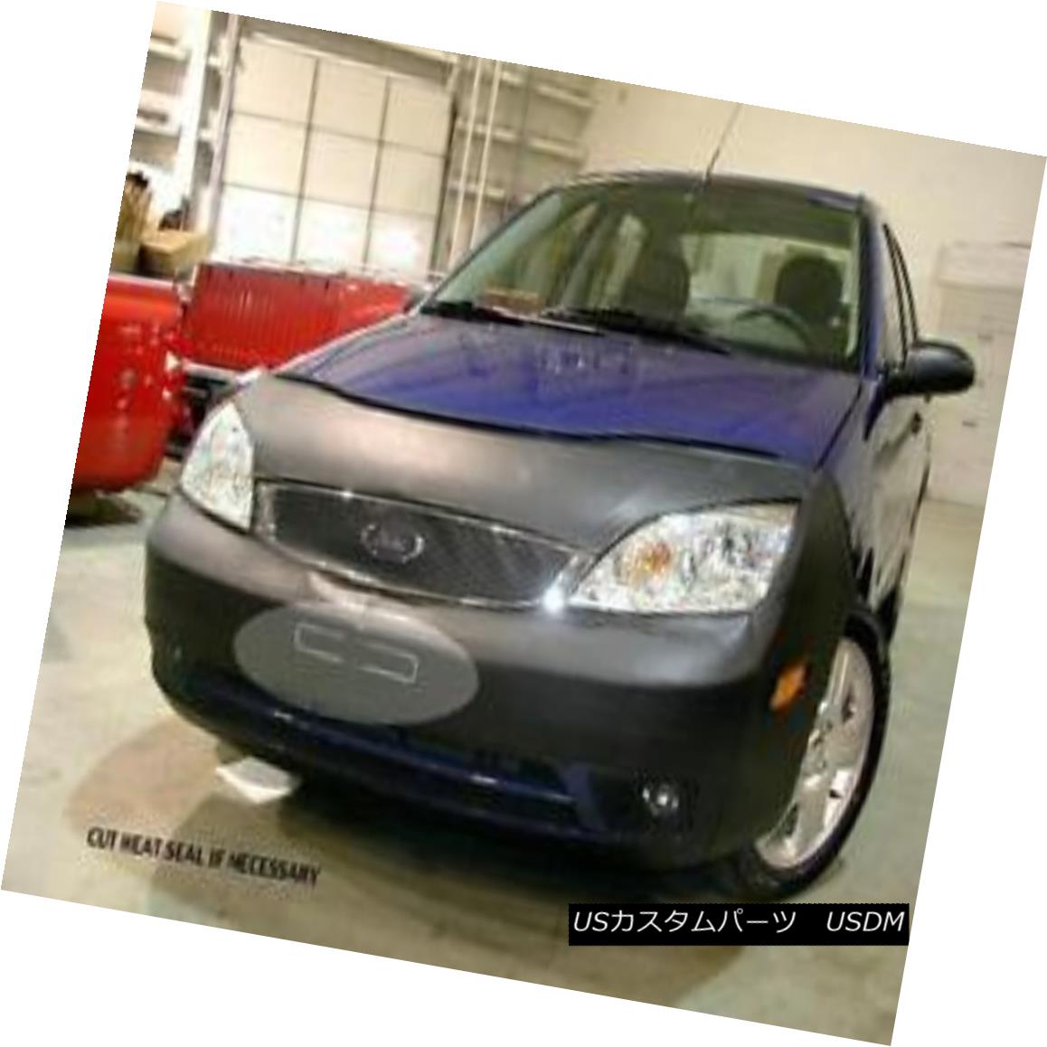 フルブラ ノーズブラ Lebra Front End Mask Cover Bra Fits FORD FOCUS 2005 2006 2007 W/O Street Package LebraフロントエンドマスクカバーブラフィットFOCUS 2005 2006 2007 W / Oストリートパッケージ 【並行輸入品】