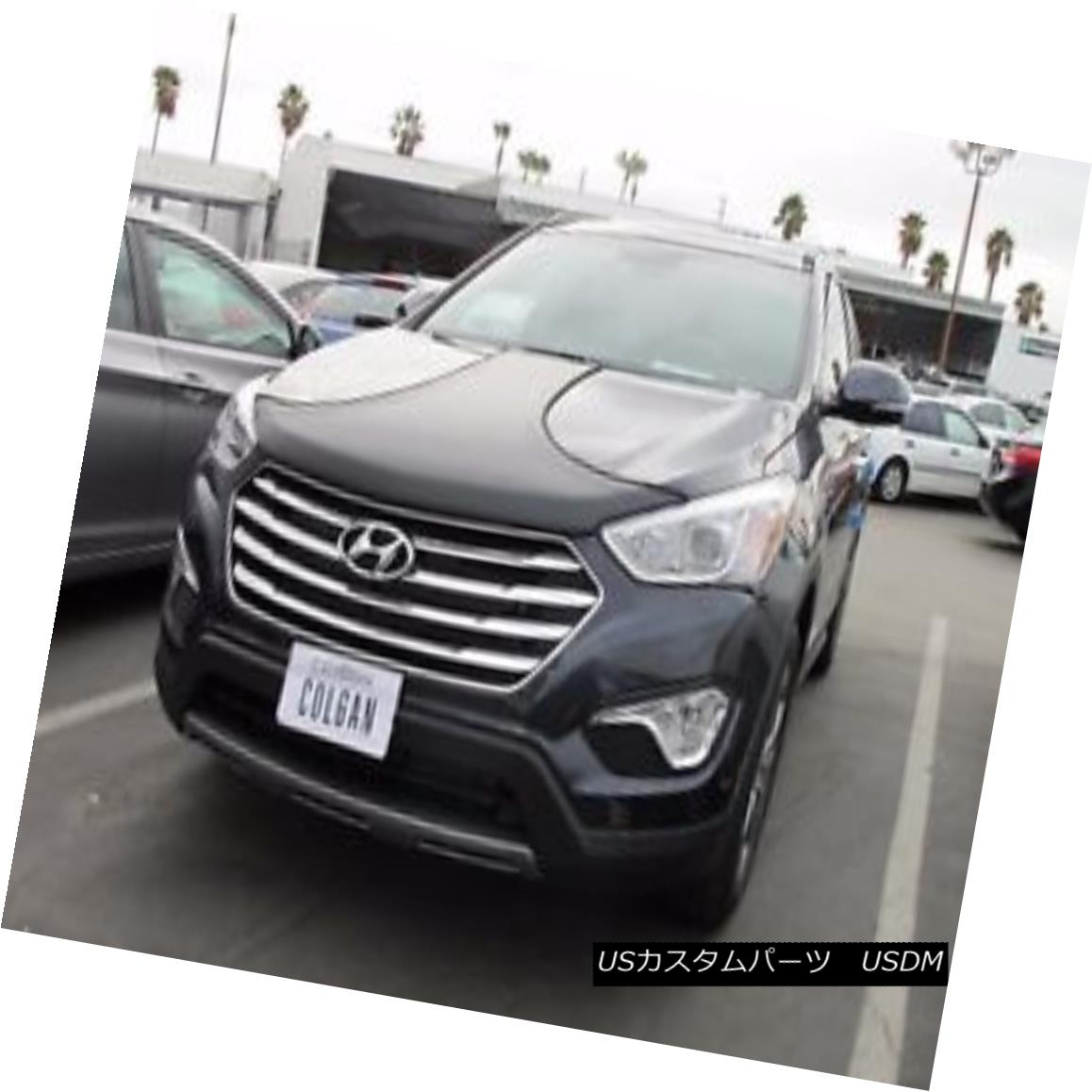 フルブラ ノーズブラ Colgan T-Style Hood Bra Mask Fits 2013-2016 Hyundai Santa Fe Sport,GLS,SE & Limi コルガンT-スタイルフードブラママスクは2013-2016年に適合Hyundai Santa Fe Sport、GLS、SE＆amp; リミ 【並行輸入品】