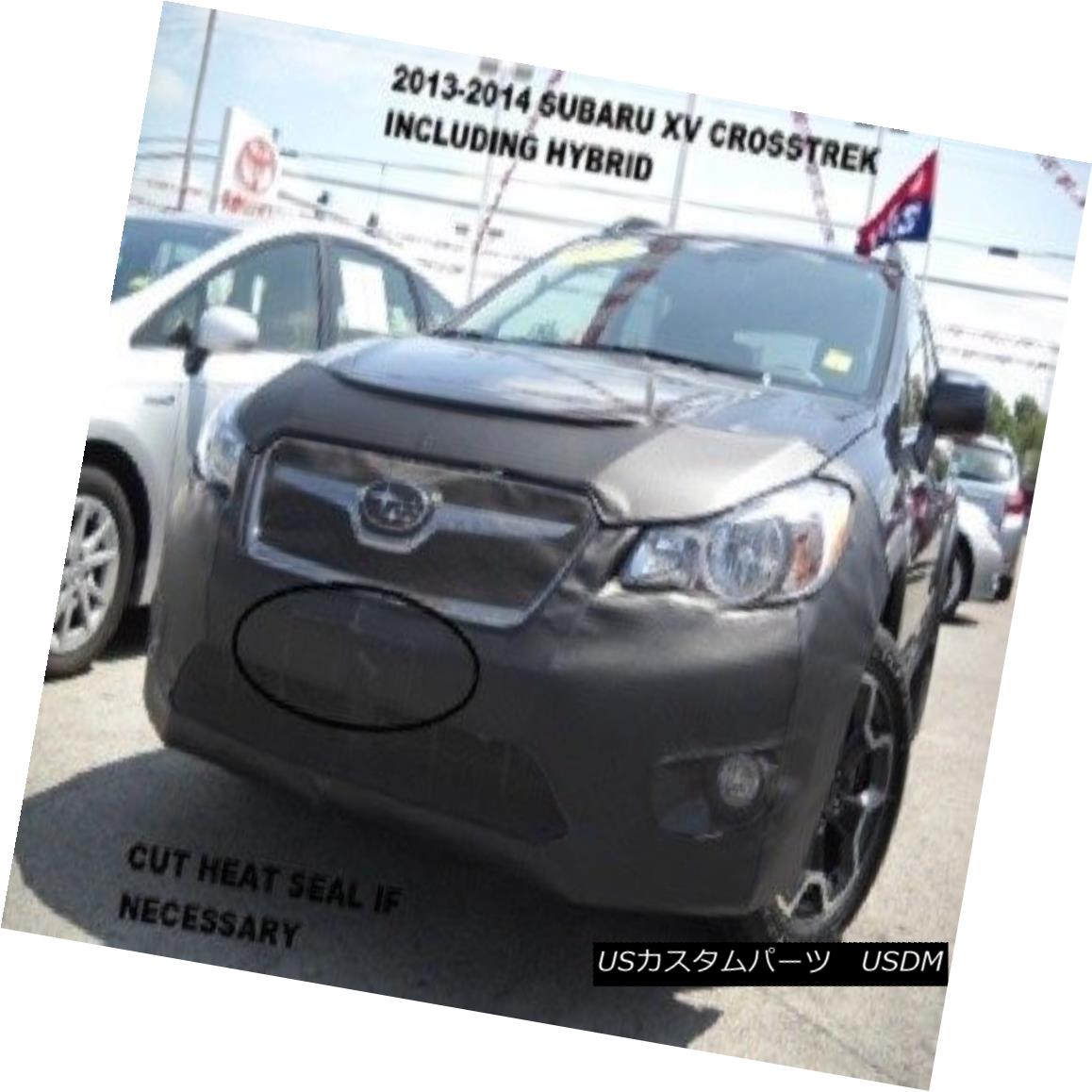 フルブラ ノーズブラ Lebra Front End Mask Bra Fits Subaru XV Crosstrek Incl. Hybrid 2013 2014 2015 16 LebraフロントエンドマスクブラはSubaru XV Crosstrek Inclに適合 ハイブリッド2013 2014 2015 16 【並行輸入品】
