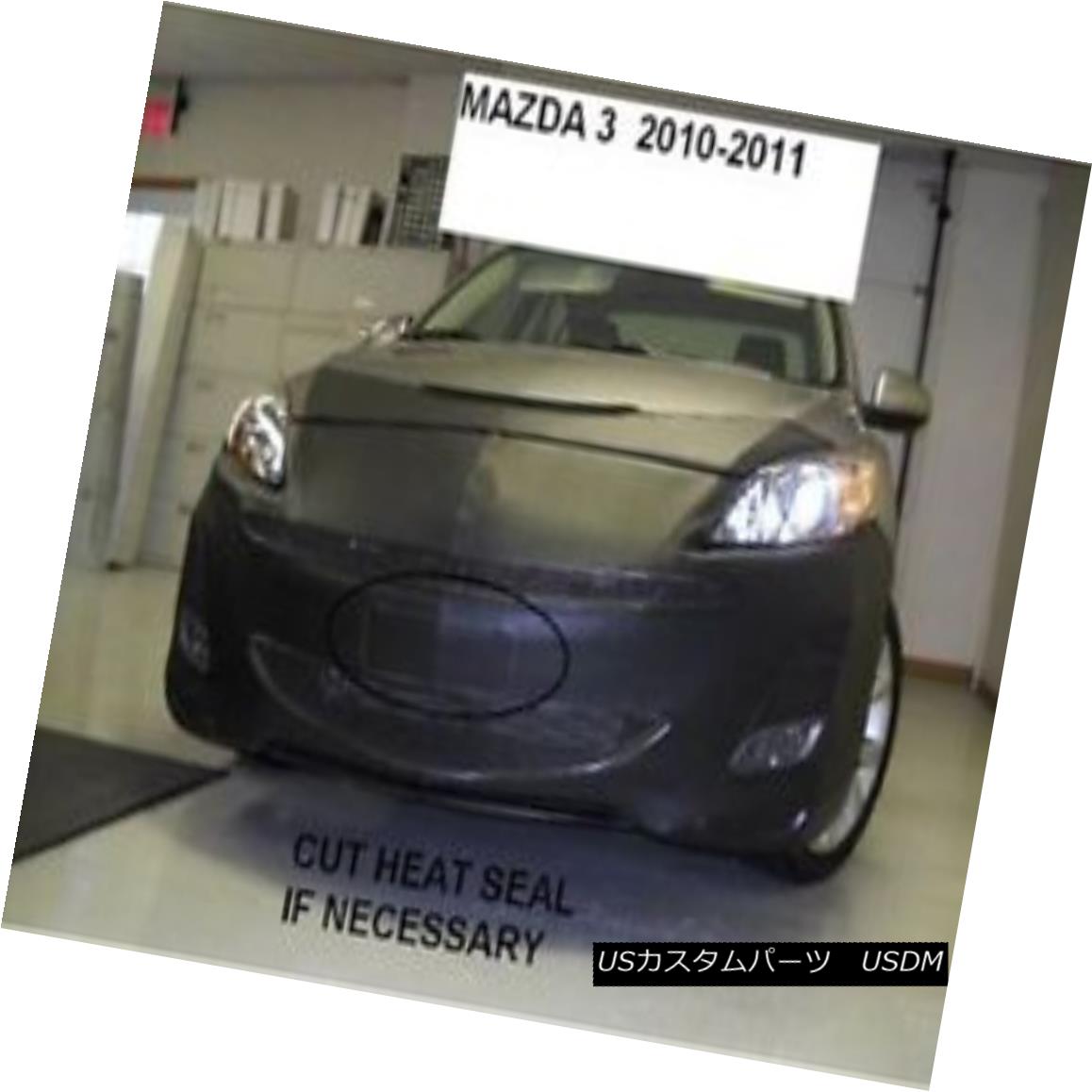 フルブラ ノーズブラ Lebra Front End Mask Cover Bra Fits MAZDA 3 2010 2011 10 11 LebraフロントエンドマスクカバーブラフィットMAZDA 3 2010 2011 10 11 【並行輸入品】