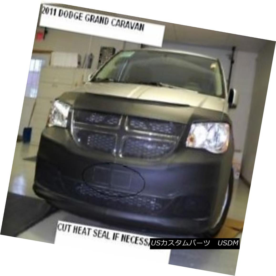 フルブラ ノーズブラ Lebra Front End Mask Cover Bra Fits 2011-2018 DODGE Grand Caravan Lebraフロントエンドマスクカバーブラフィット2011-2018 DODGE Grand Caravan 【並行輸入品】