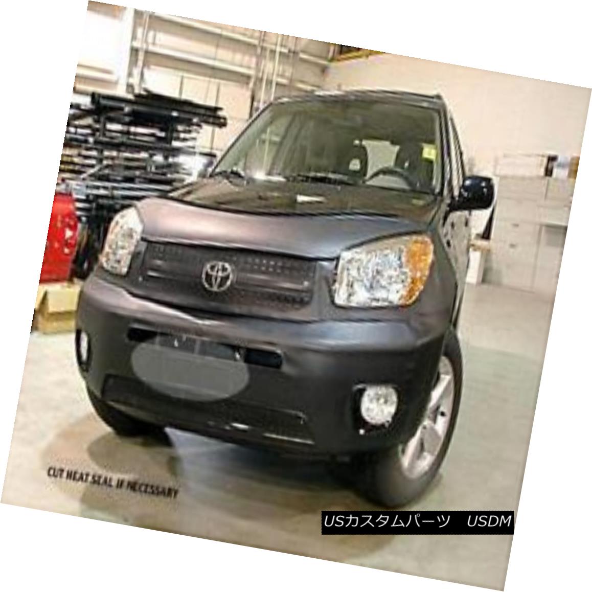 フルブラ ノーズブラ Lebra Front End Mask Cover Bra Fits TOYOTA RAV4 2004-2005 w/o flares LebraフロントエンドマスクカバーブラはTOYOTA RAV4 2004-2005に適合 【並行輸入品】|カスタムパーツ WORLD倉庫