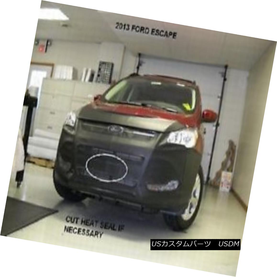 フルブラ ノーズブラ Lebra Front End Mask Bra Fits Ford Escape 2013-2016 13 14 15 16 W/O Park Assist LebraフロントエンドマスクブラはFord Escape 2013-2016にフィット13 14 15 16 W / O Park Assist 【並行輸入品】
