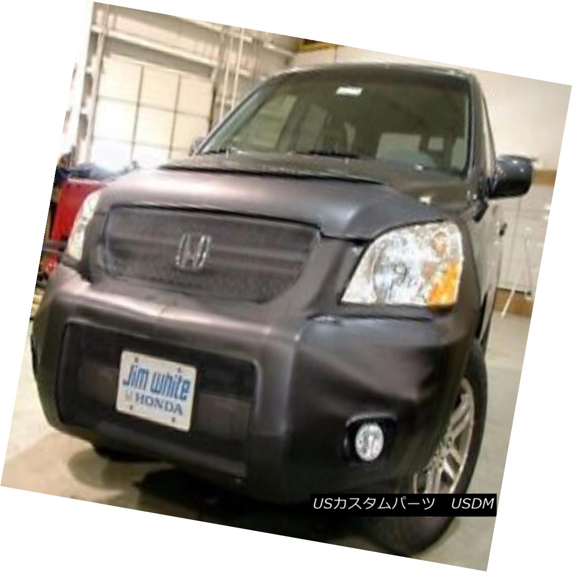 フルブラ ノーズブラ Lebra Front End Mask Bra Cover Fits: HONDA Pilot 2003-2005 W/Lower Trim PKG Lebraフロントエンドマスクブラジャーカバーフィット：HONDA Pilot 2003-2005 W / Lower Trim PKG 【並行輸入品】