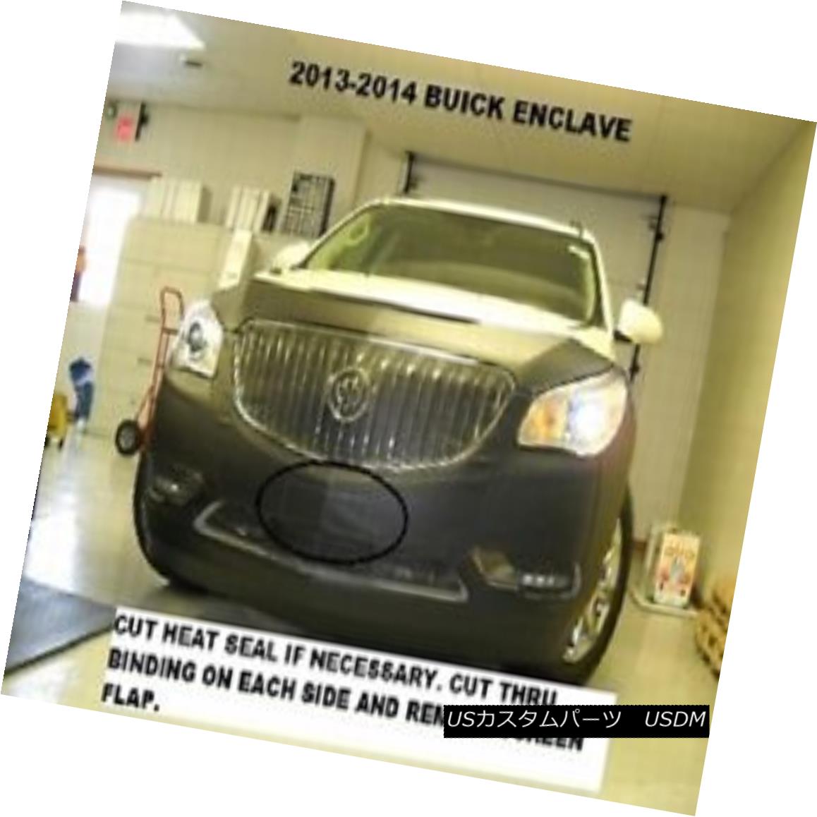 フルブラ ノーズブラ Lebra Front End Mask Cover Bra Fits 2013 2014 2015 2016 2017 13-17 Buick Enclave Lebraフロントエンドマスクカバーブラフィット2013年2014 2015 2016 2017 13-17 Buick Enclave 【並行輸入品】