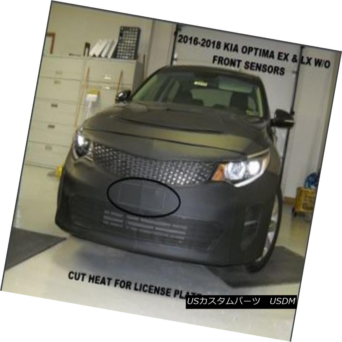 フルブラ ノーズブラ Lebra Front End Cover Car Mask Bra Fits Kia Optima EX & LX 2016-2018 W/O sensors Lebraフロントエンドカバーカーマスクブラは、Kia Optima EX＆amp; LX 2016-2018 W / Oセンサー 【並行輸入品】 53,790円