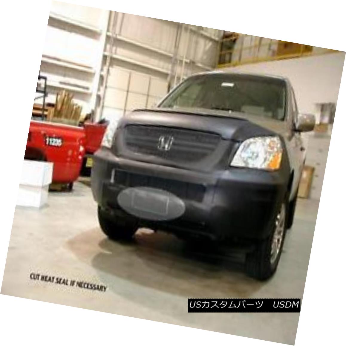 フルブラ ノーズブラ Lebra Front End Mask Bra Cover Fits: HONDA Pilot 2003 2004 2005 W/O Fog Lights Lebraフロントエンドマスクブラジャーカバーフィット：HONDA Pilot 2003 2004 2005 W / Oフォグライト 【並行輸入品】