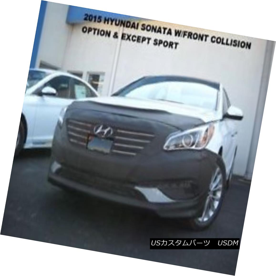 フルブラ ノーズブラ Lebra Front End Mask Cover Bra Fits 2015-2017 Hyundai Sonata Lebraフロントエンドマスクカバーブラフィット2015-2017 Hyundai Sonata 【並行輸入品】