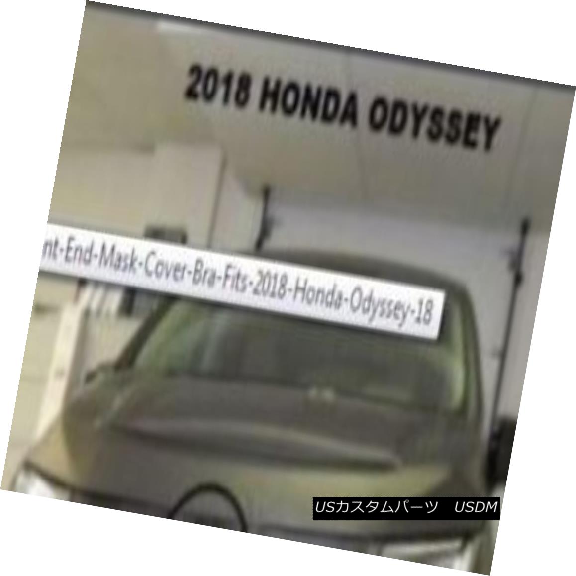 フルブラ ノーズブラ Lebra Hood Protector Mini Mask Bra Fits 2018 Honda Odyssey 18 Lebraフードプロテクターミニマスクブラフィット2018ホンダオデッセイ18 【並行輸入品】